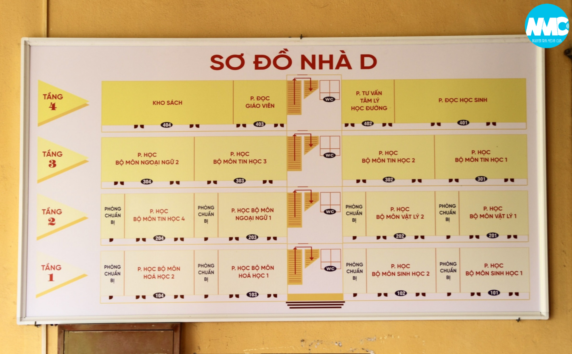 [SERIES]: Vi vu quanh CNT - Kỳ 4: Dạo chơi tại dãy nhà D trường Chuyên Nguyễn Trãi